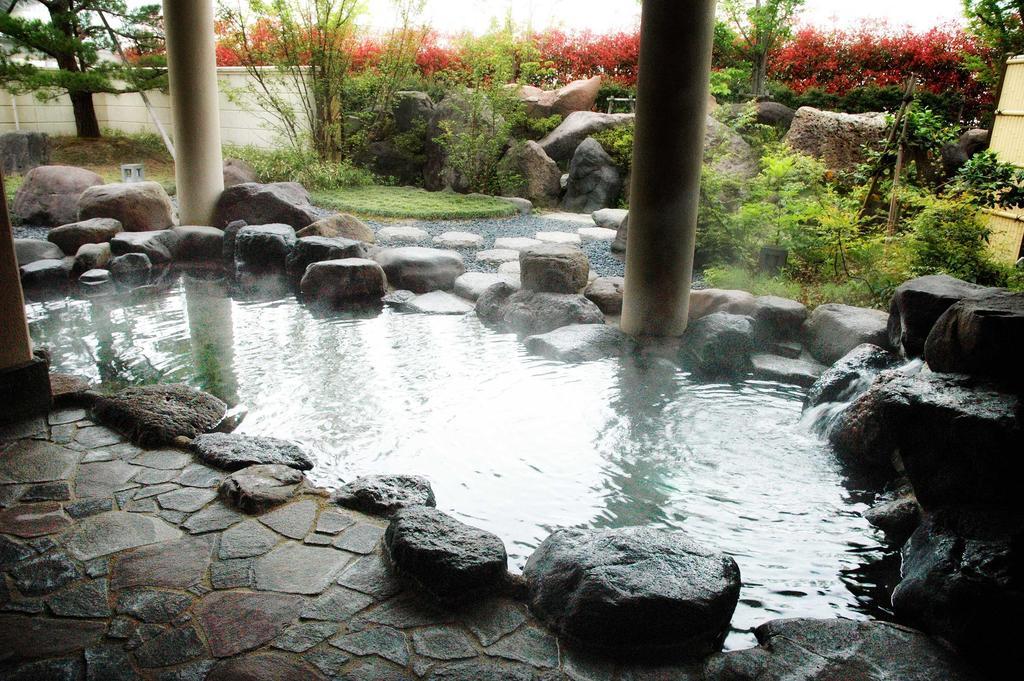Satoyama Auberge & Hot Spring Wellness Spa Sakuragaike Kurgarden Nanto Exteriör bild